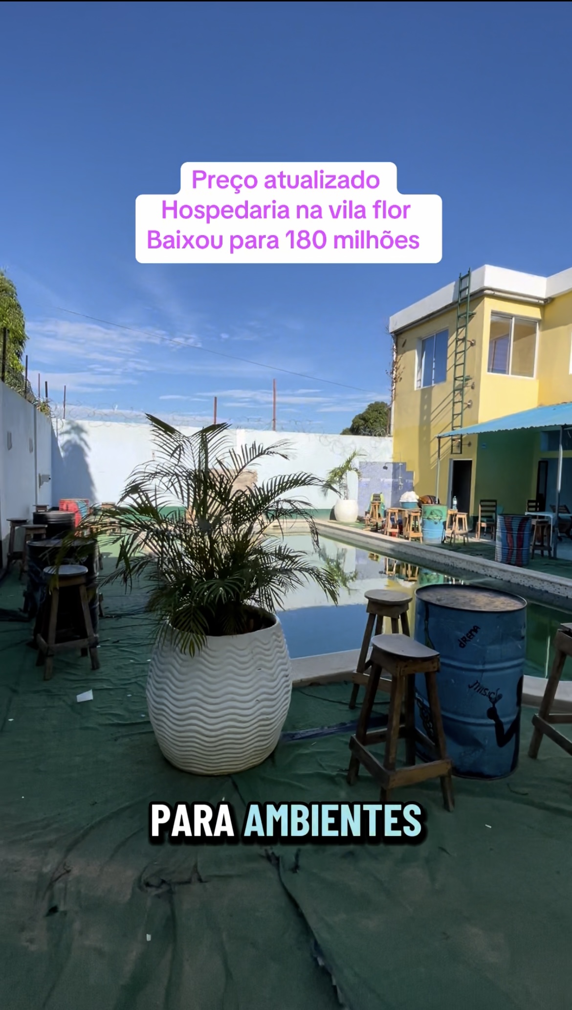 Hospedaria a venda com piscina - Foto 1