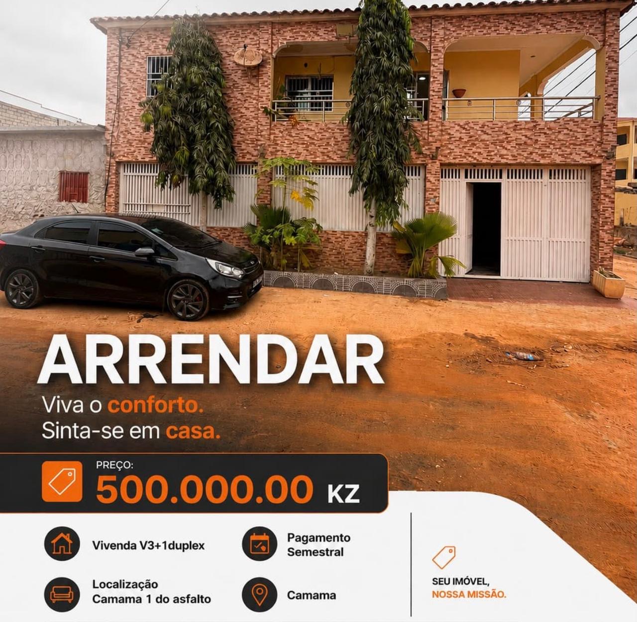 ARRENDAR | VIVENDA V3+1 DUPLEX NO CAMAMA - Foto 1