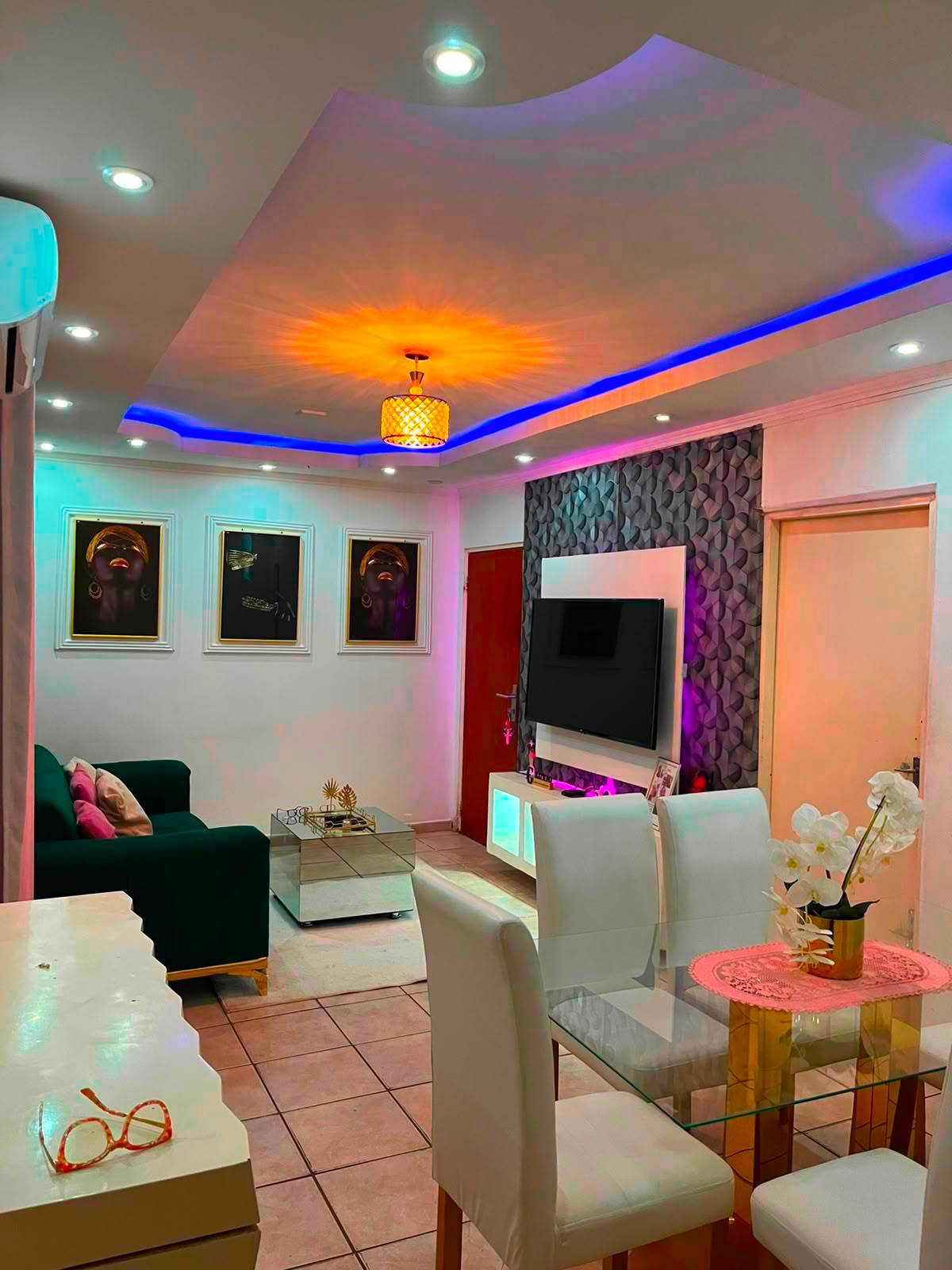 Apartamento T3 situado no Projeto Nova Vida, disponível para arrendamento na primeira fase em Luanda - T3